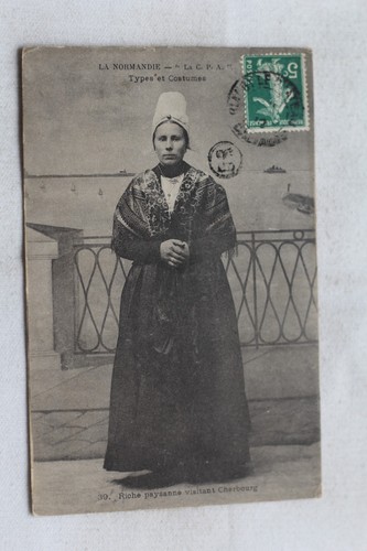 Cpa 1912 riche paysanne - 1912,,
