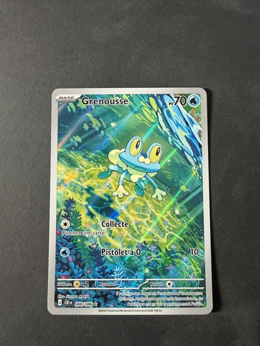 Carte pokemon grenousse - carte,