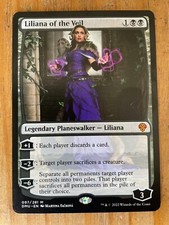 Liliana of the veil, carte MTG