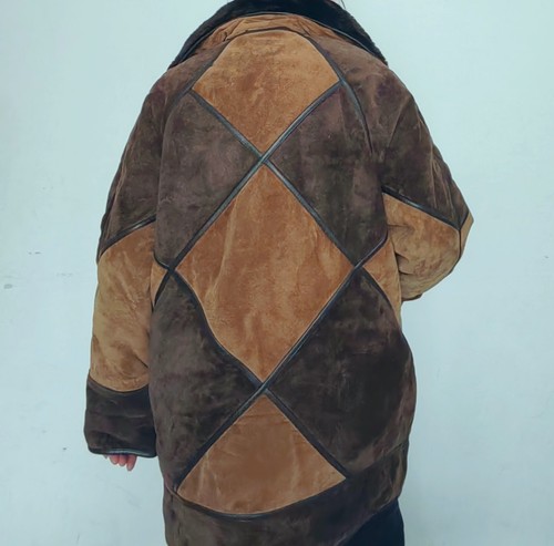 Manteau vintage cuir de - vintage, 80's