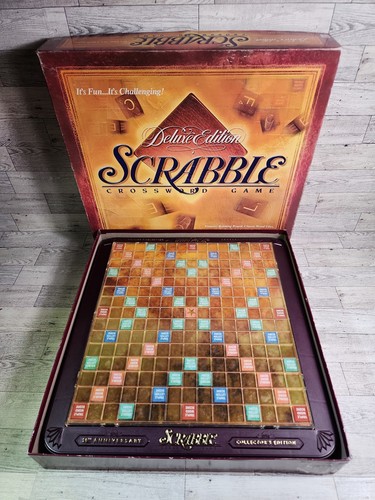 Scrabble deluxe 50th - deluxe,