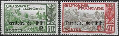 Timbres bateaux inini - timbres,