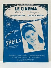 Partition Sheila Le Cinéma