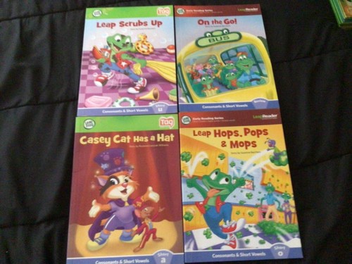 Leapfrog tag reader books lot - books,