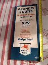 Michelin Mobiloil Mobilgas Carte 1955 Publicitaire 999