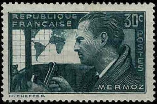 France 1937 jean - mermoz,