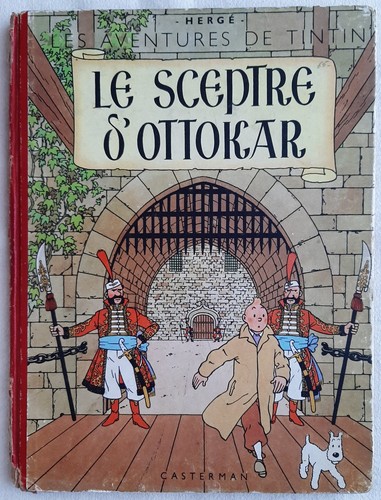 Tintin sceptre ottokar - le,