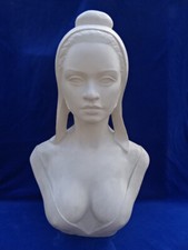 SUPERBE & RARE +++ GRAND BUSTE ATYPIQUE Bust - ASLAN - MARIANNE BRIGITTE BARDOT