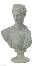 Sculpture Buste En Gypse De
