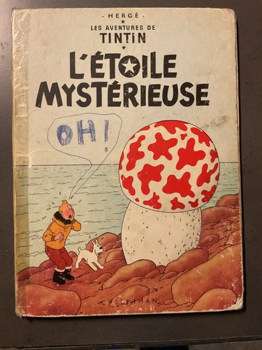 Tintin étoile mytérieuse - tintin, l'étoile