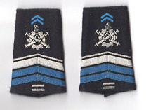 FOURREAUX EPAULES NEUFS CAPORAL CHEF 10 ANS DU MATERIEL ARMEE FRANCAISE