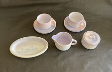 Joli Ensemble à Thé/Café 8 pièces Vintage SALINS LES BAINS France Parfait État