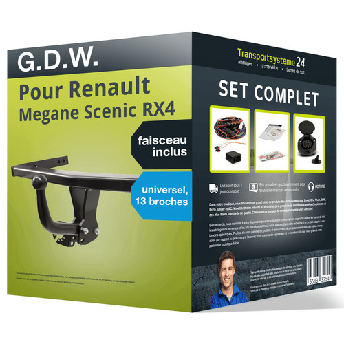 Attelage pour renault megane - pour,