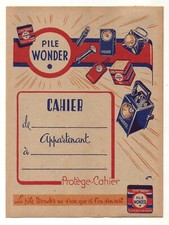 Protège-cahiers Pile Wonder type "Batri" Lanterne Wonder "type Agral"