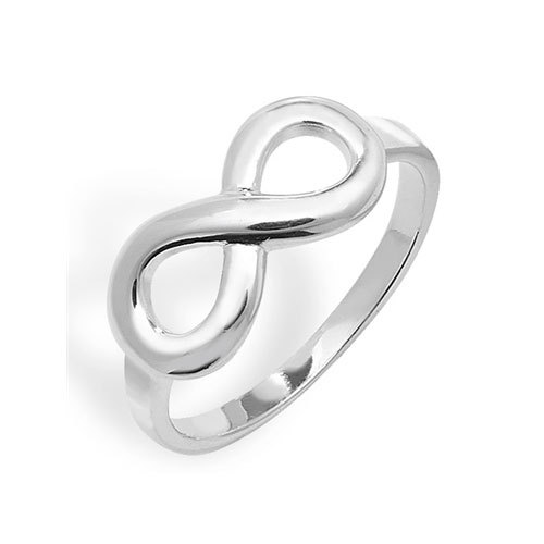 Argent sterling infini bague - argent,