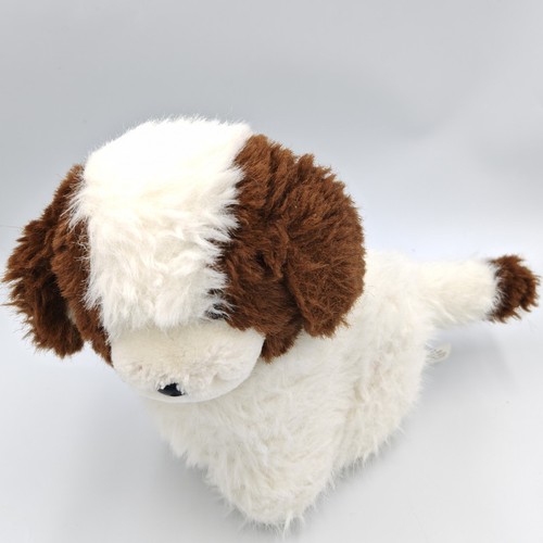 Ancienne peluche chien blanc - peluche,