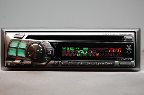 Vintage alpine cda 9820xm - vintage,