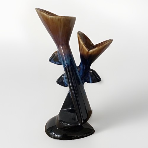 Vase moderniste double - moderniste,