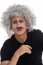 Perruque Carnaval Einstein