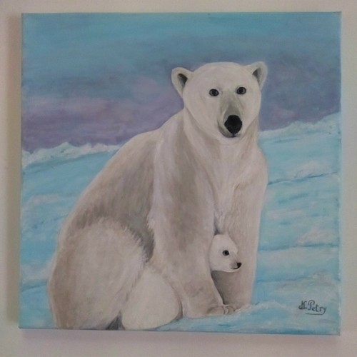 Ours ourson polaire - et,