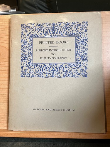 Printed books short - printed,