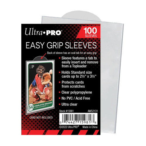 Easy grip tab sleeves - easy,