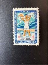 France 1929 Antituberculeux Tuberculose Deux sous pour la santé De La Lumière