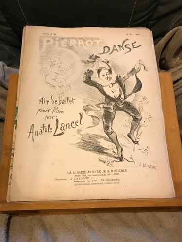 Anatole lancel pierrot danse - lancel,