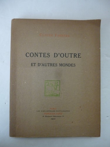 Farrere contes - farrere, (claude).