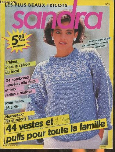 Sandra les plus beaux tricots - les,