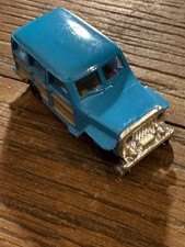 BACHMANN INSPECTION CAR JEEPSTER HO 1/87 MADE IN HONG KONG