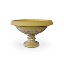 Coupe De Centre De Table En Marbre Travertin Jaune Décor D'Intérieur Ø 30cm