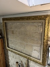 cadre bois doré ancien