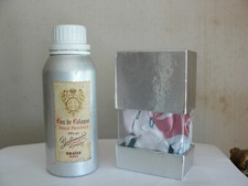 Galimard Eau de cologne vieille Provence Grasse bouteille aluminium et foulard