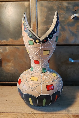 Vase maioliche deruta italy - maioliche,