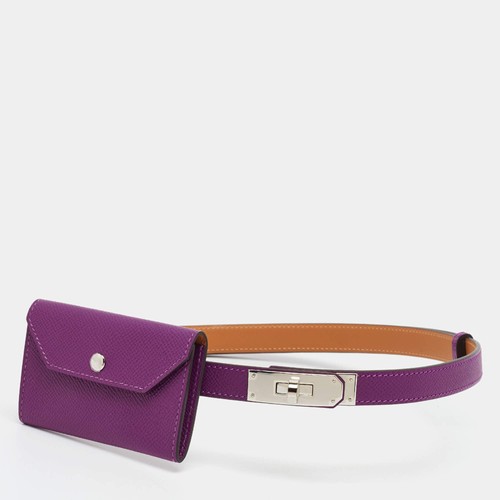 Sac ceinture cuir hermes - en,