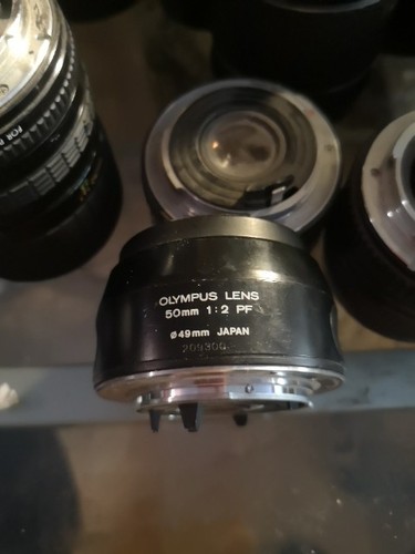 Objectif olympus 50mm - olympus, 1:2pf