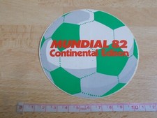 Autocollant Football - MUNDIAL 82 - CONTINENTAL EDISON