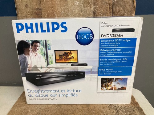 New philips dvdr3576h - new,