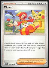 Carte Pokémon Clown  083/086    Flamme Blanche Français