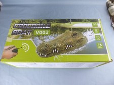 Bateau RC CROCODILE BOAT V002 2.4 ghz , testé Ok et complet