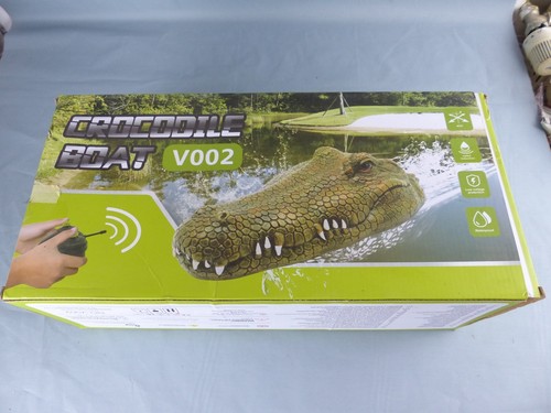 Bateau crocodile boat v002 - rc,