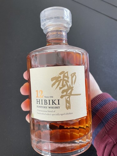 Rare suntory hibiki 12 - rare,