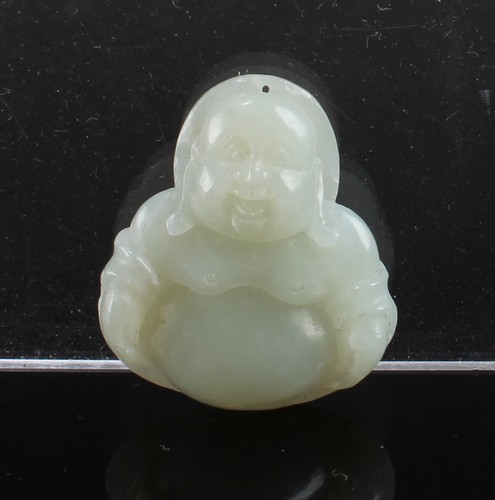 Chinese jade pendant - jade,