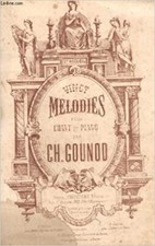 20 MELODIES POUR CHANT ET PIANO - 1° RECUEIL, [Cuir/luxe] GOUNOD CH,