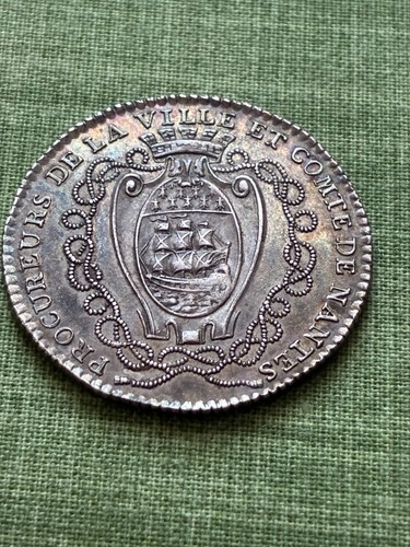 Jeton argent louis xvi - jeton,