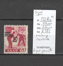 Sarre Allemagne - Yvert