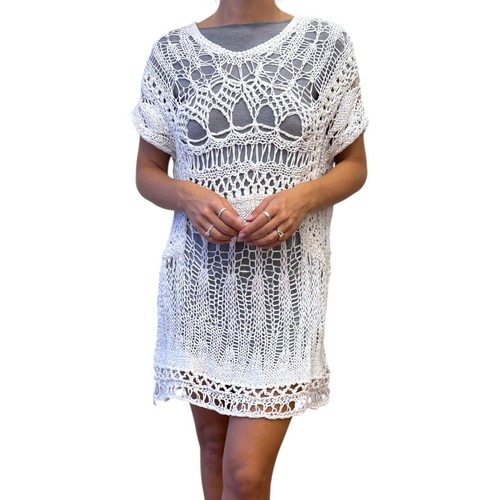 Balmain robe pull - pull, blanche