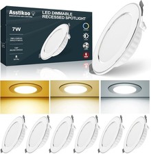 6er Set LED Spot Encastré