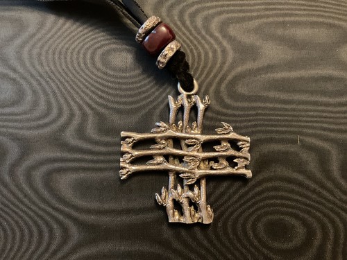 Pendentif croix vintage - pendentif,